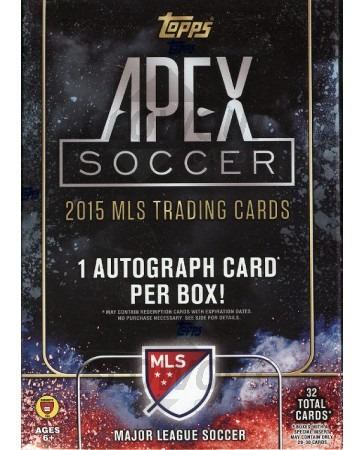 2015 Topps APEX Soccer Blaster Box