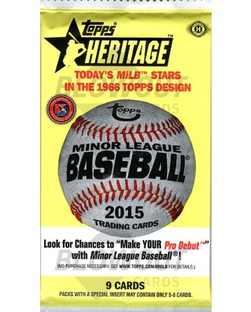 2015 Topps Heritage Minor League Baseball Hobby Pack