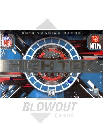 2015 Topps High Tek Football Hobby 12 Box Case