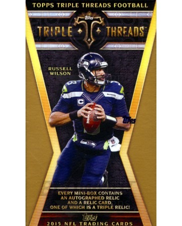 2015 Topps Triple Threads Football Hobby Pack