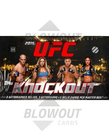 2015 Topps UFC Knockout Hobby Box
