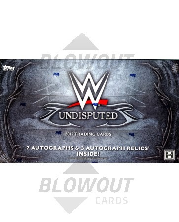 2015 Topps WWE Undisputed Hobby 8 Box Case