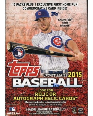2015 Topps Update Series Baseball Blaster 16 Box Case