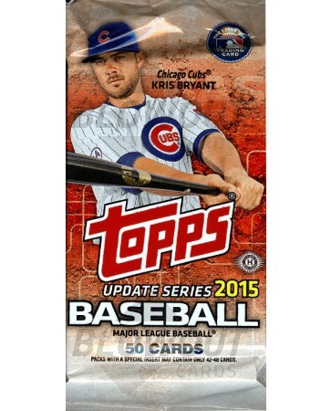2015 Topps Update Series Baseball Jumbo Pack