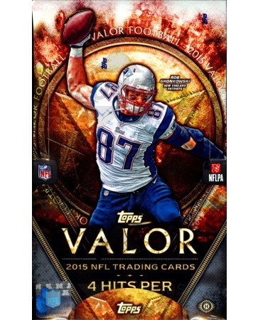 2015 Topps Valor Football Hobby 12 Box Case