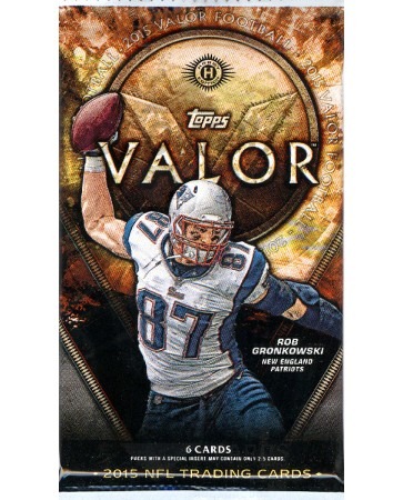 2015 Topps Valor Football Hobby Pack