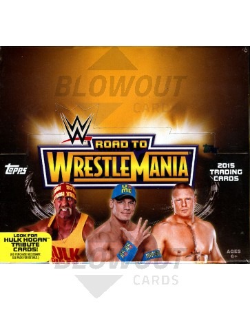 2015 Topps WWE Road To Wrestlemania Hobby Box
