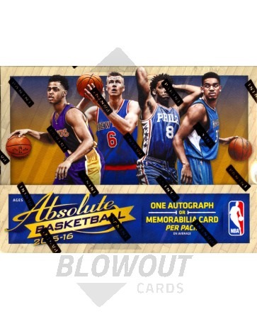 2015/16 Panini Absolute Basketball Hobby 10 Box Case