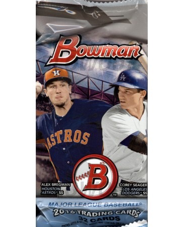 2016 Bowman Baseball Jumbo (HTA) Pack