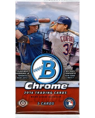 2016 Bowman Chrome Baseball Hobby Pack