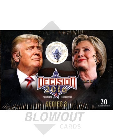 Decision 2016 Ser 2 Update Trading Cards - Box