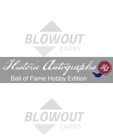 2016 Historic Autographs Ball of Fame Baseball Hobby Box
