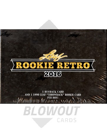 2016 Leaf Rookie Retro Box