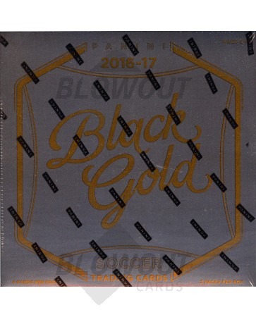 2016/17 Panini Black Gold Soccer Hobby Box