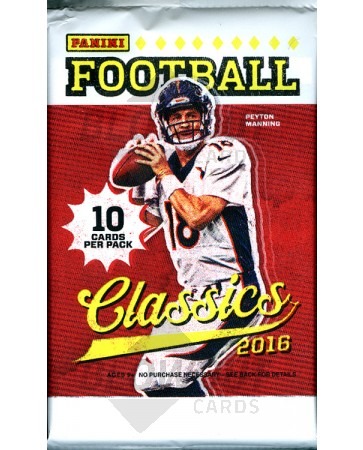 2016 Panini Classics Football Hobby Pack