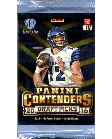 2016 Panini Contenders Draft Picks Football Hobby Pack