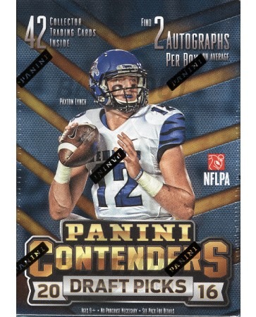 2016 Panini Contenders Draft Picks Football Blaster 20 Box Case