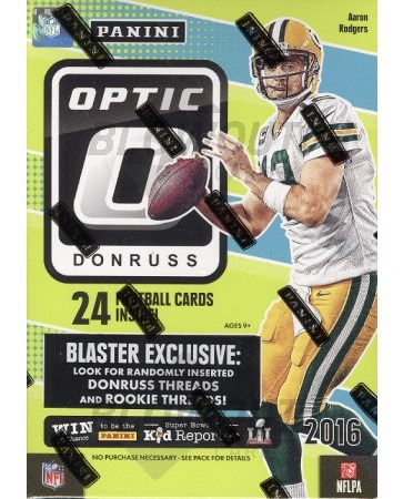 2016 Panini Donruss Optic Football Blaster Box