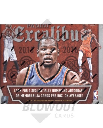2015/16 Panini Excalibur Basketball 20 Box Case