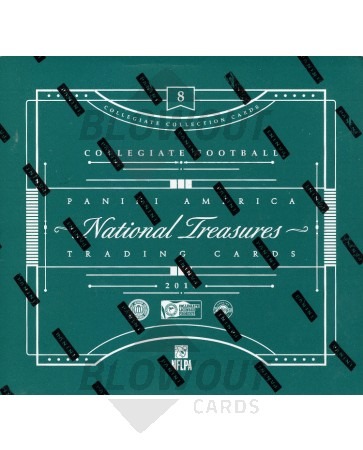 2016 Panini National Treasures College Football Hobby 4 Box Case