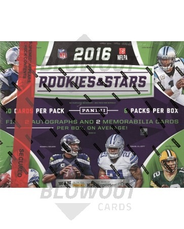 2016 Panini Rookies & Stars Longevity Football 12 Box Lot