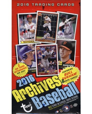 2016 Topps Archives Baseball Hobby Box