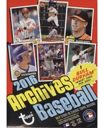 2016 Topps Archives Baseball Blaster Box