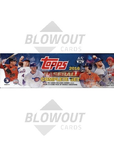 2016 Topps Complete Baseball Retail Factory Set