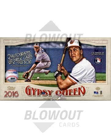 2016 Topps Gypsy Queen Baseball Hobby Box