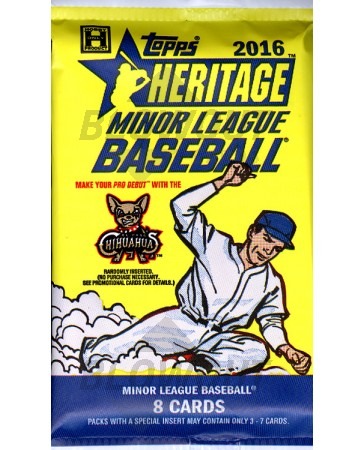 2016 Topps Heritage Minor League Baseball Hobby Pack