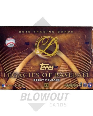 2016 Topps Legacies of Baseball Hobby Box
