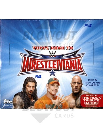 2016 Topps WWE Road To Wrestlemania Hobby Box