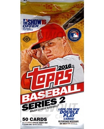 2016 Topps Series 2 Baseball Jumbo HTA Pack