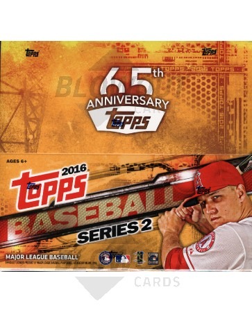 2016 Topps Series 2 Baseball Retail Box