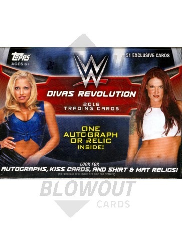2016 Topps WWE Divas Revolution Blaster 20 Box Lot