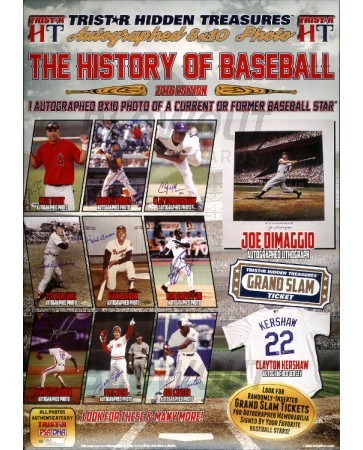 2016 Tristar Hidden Treasure Photo History Baseball 30 Pack Case