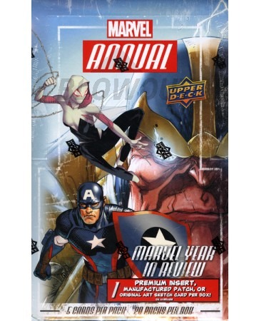2016 Marvel Annual Trading Cards 12 Box Case (Upper Deck)