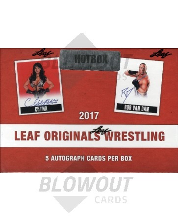 2017 Leaf Originals Wrestling Hobby HOT Box