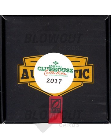 2017 Onyx Clubhouse Game Used Batting Gloves Baseball 3 Box Case