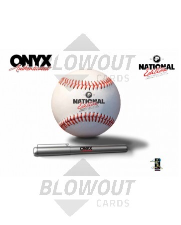 2017 Onyx Authenticated National Edition Baseball 3 Box Case