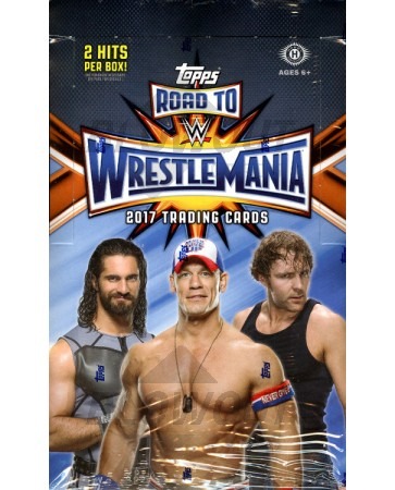 2017 Topps WWE Road To Wrestlemania Hobby Box