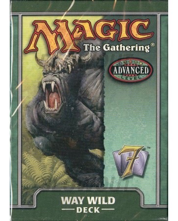 Magic the Gathering 7th Edition Precon/Theme Deck - Way Wild