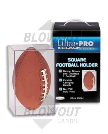 Ultra Pro Football Square Holder w/UV Protection - 6ct Case