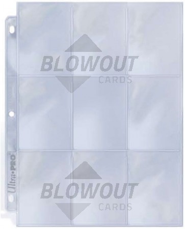 Ultra Pro Silver 9 Pocket Page - 1000ct Case