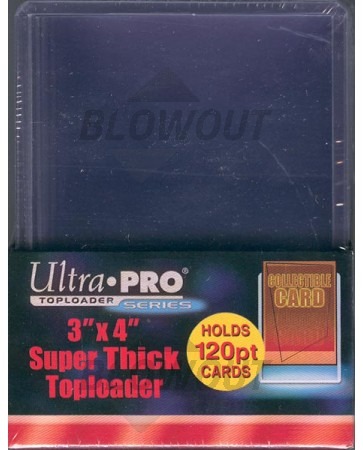 Ultra Pro 3x4 Thick Topload 120pt Card Holder - 50 Pack Case