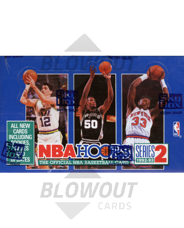 1992/93 Skybox Hoops Series 2 Basketball Hobby Box