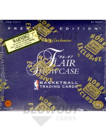 1996/97 Fleer Flair Showcase Basketball Hobby Box