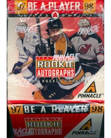 1997/98 Pinnacle Be A Player Series A Hockey Hobby Box