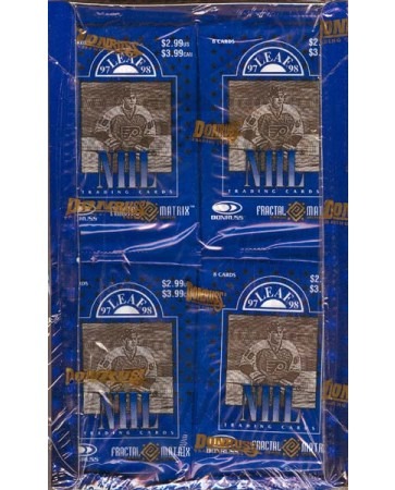 1997/98 Leaf Hockey Pre-Priced Box
