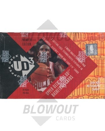 1996/97 Upper Deck UD3 Basketball Hobby Box